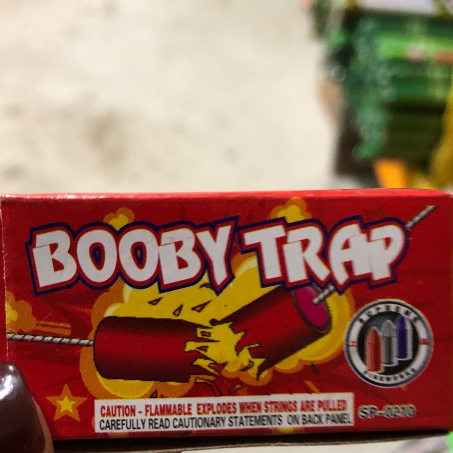 Pulling Fireworks aka "Booby Trap" Muret Family Fireworks Farm